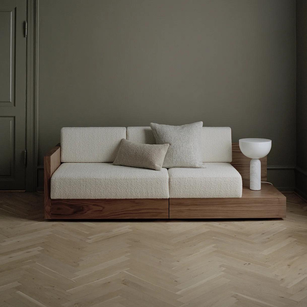 키주 테이블 조명 라지, White marble New Works | 뉴웍스