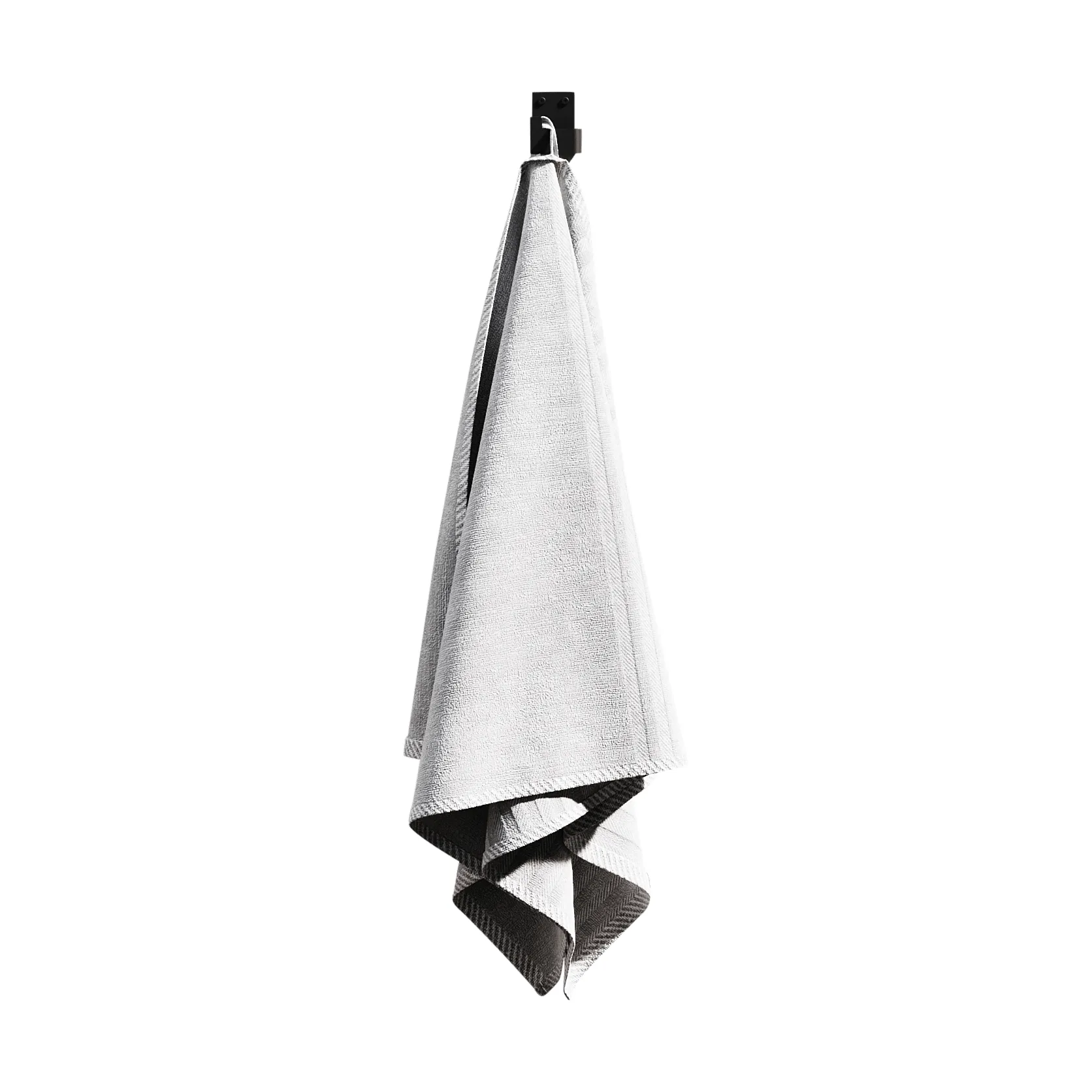 Nichba 타월 훅, Black, 2-pack Nichba