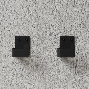 Nichba 타월 훅 - Black, 2-pack - Nichba