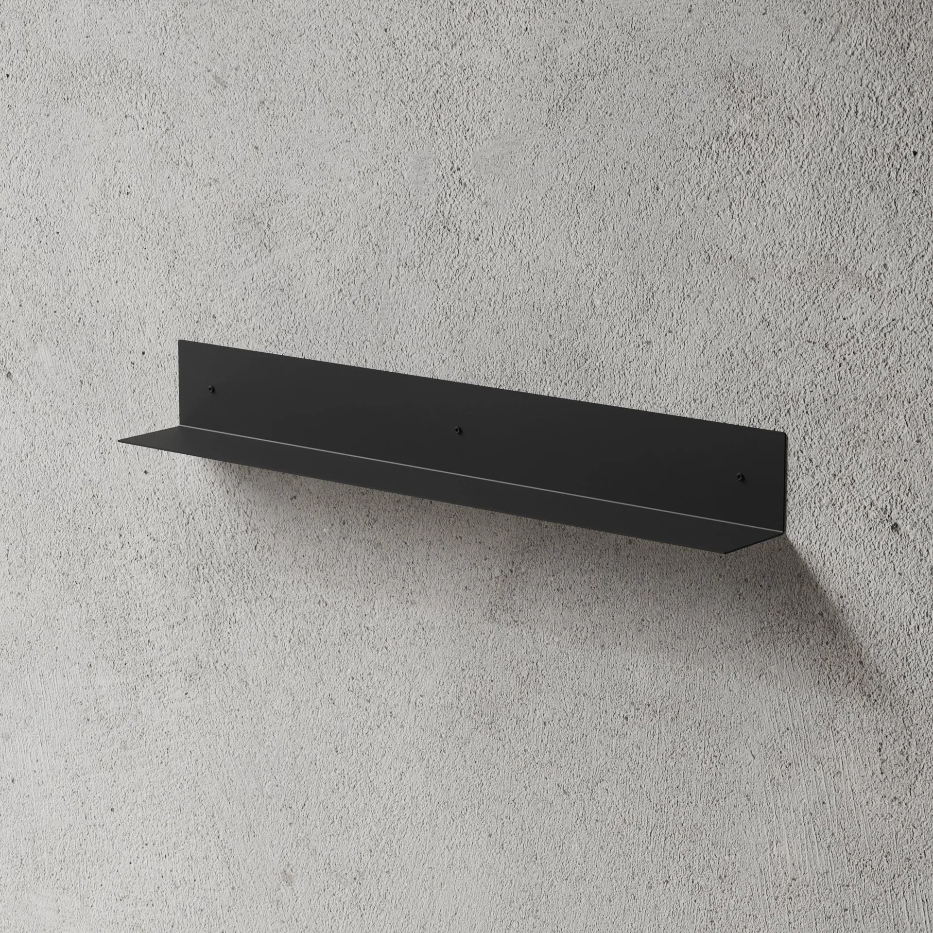Nichba 욕실 선반, Black, 80 cm Nichba