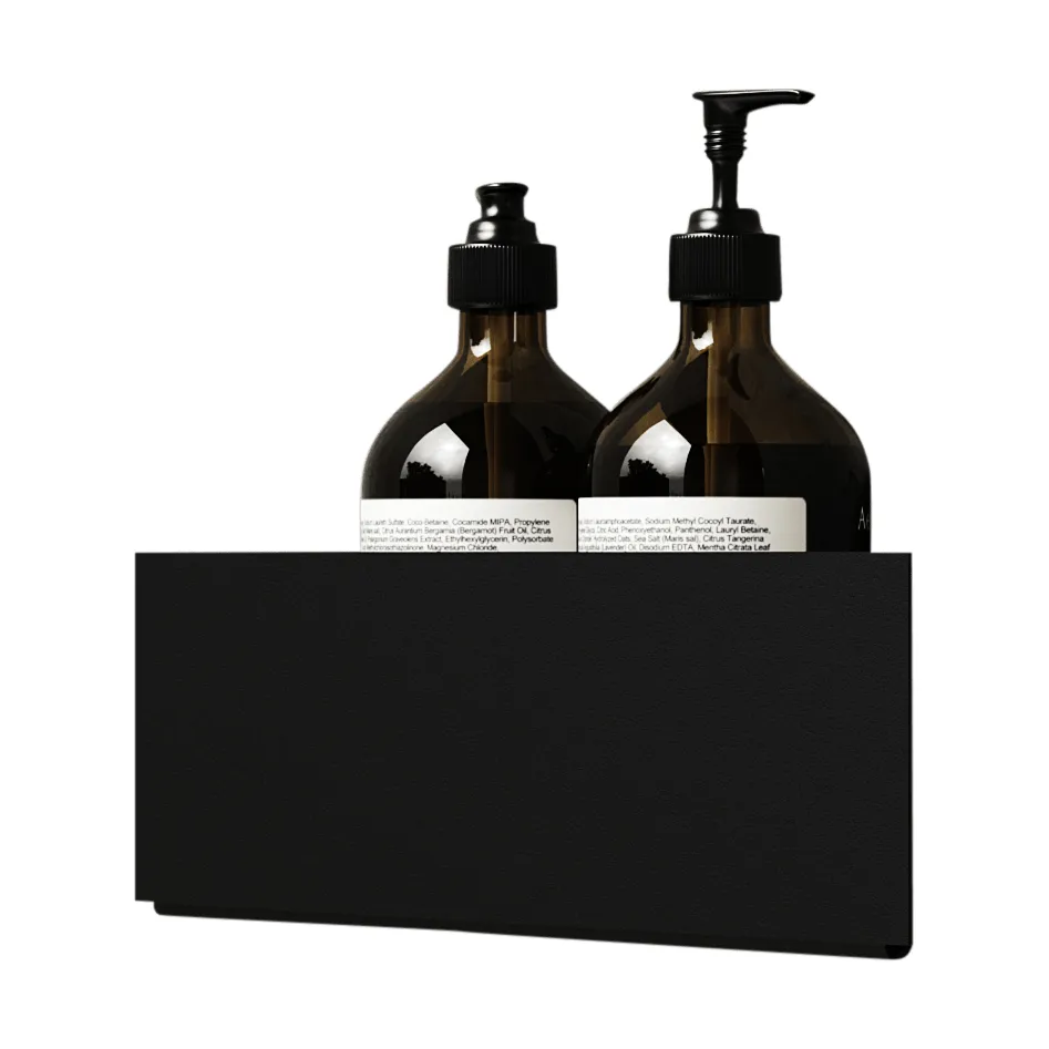 Nichba 샤워 선반, Black, corner Nichba