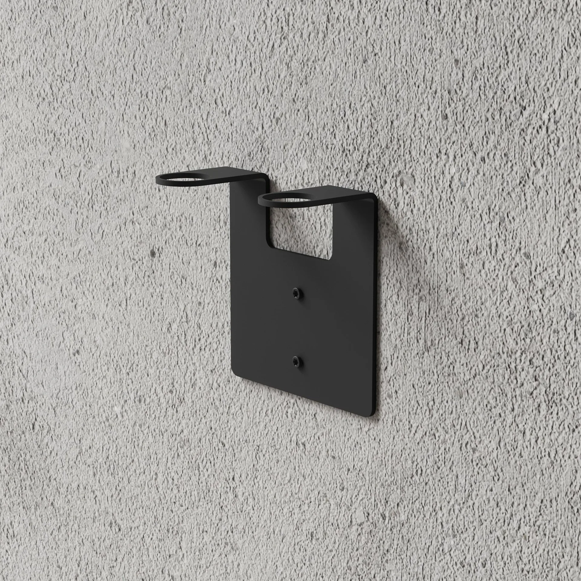 Nichba 비누 홀더, Black, double Nichba