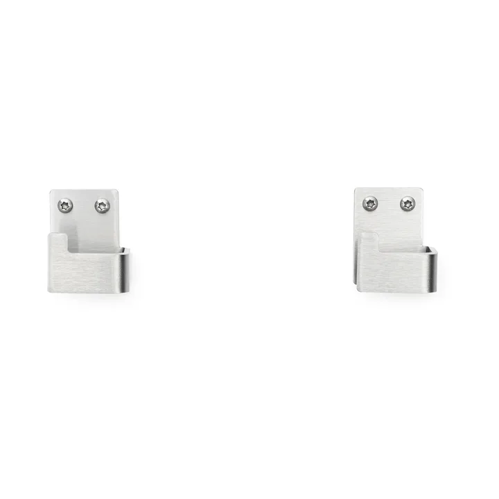 Nichba 타월 훅 - Brushed stainless steel, 2-pack - Nichba