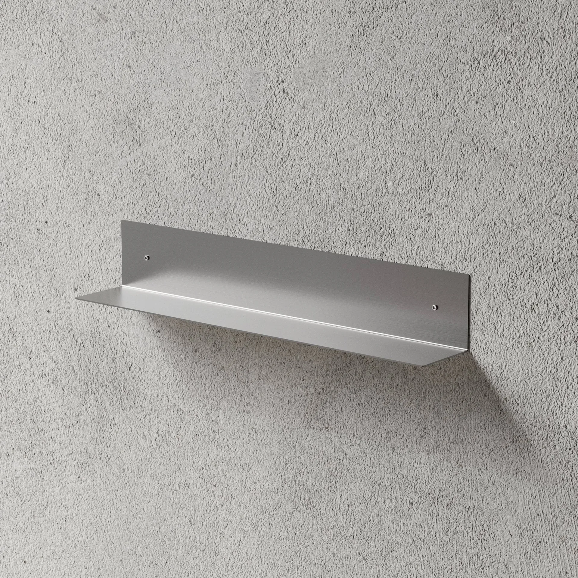 Nichba 욕실 선반, Brushed stainless steel, 60 cm Nichba