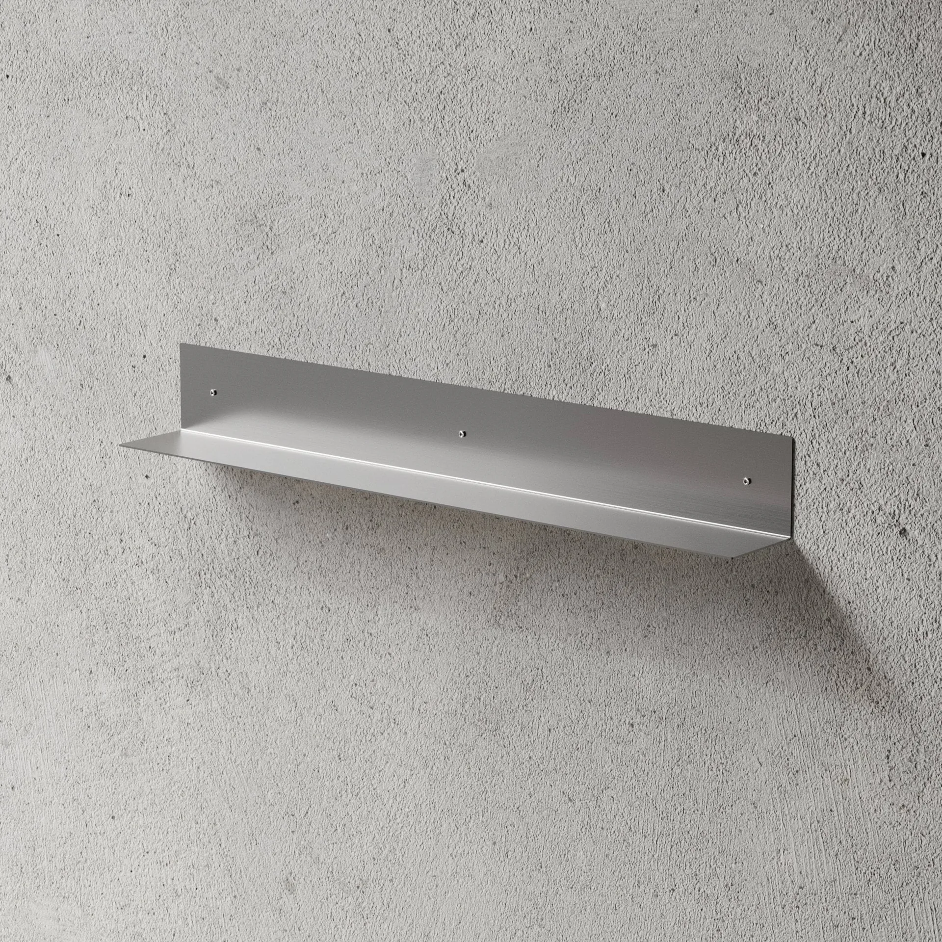 Nichba 욕실 선반, Brushed stainless steel, 80 cm Nichba