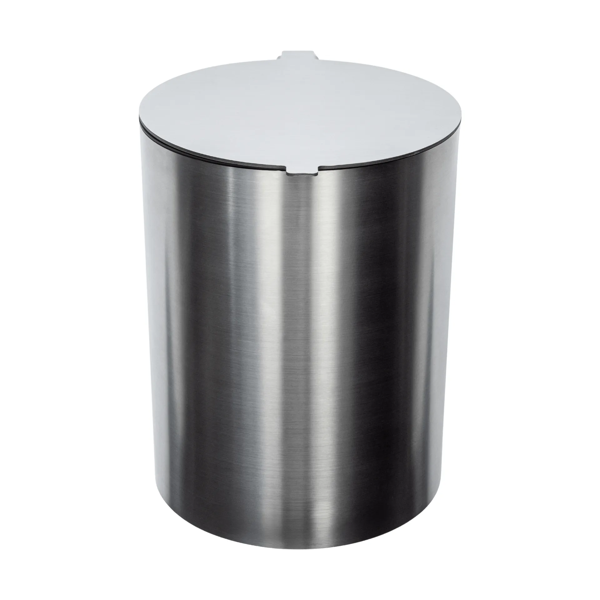Nichba 욕실 휴지통, Brushed stainless steel Nichba