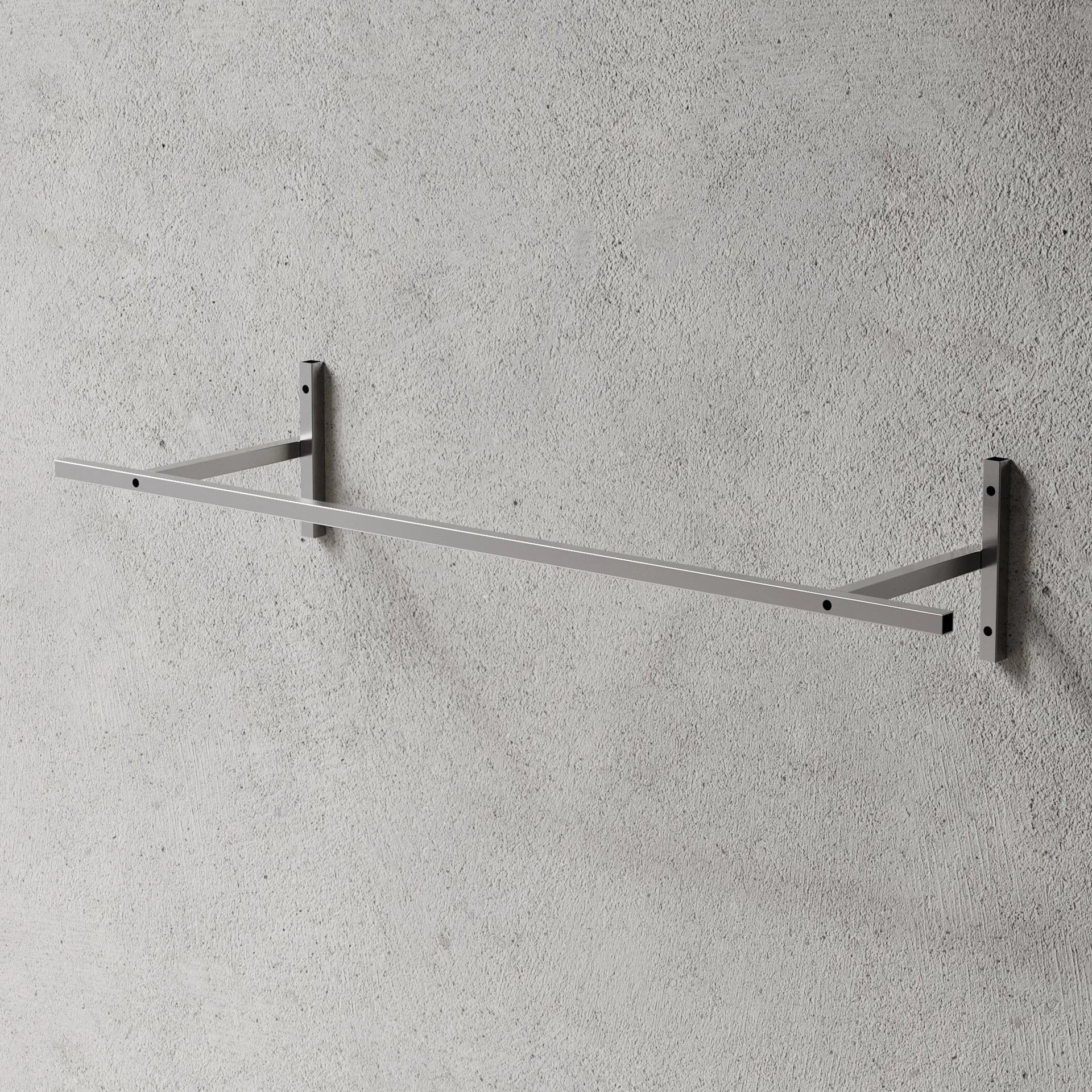 Nichba 옷걸이 행거, Brushed stainless steel Nichba