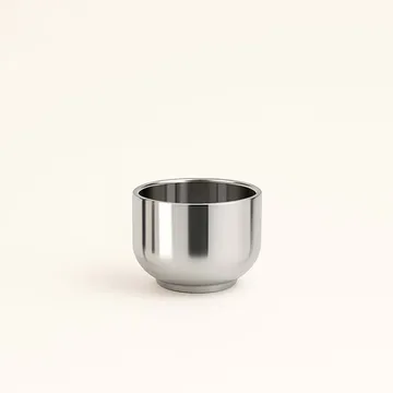 Nichba 에스프레소 컵 - Stainless steel, Ø7 cm - Nichba