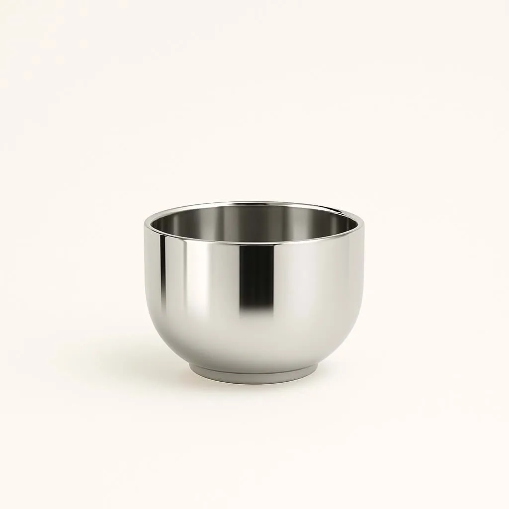 Nichba 에스프레소 컵, Stainless steel, Ø8 cm Nichba