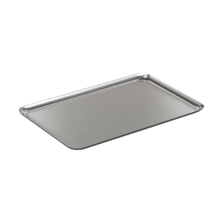 Nichba 트레이 - Stainless steel, large - Nichba