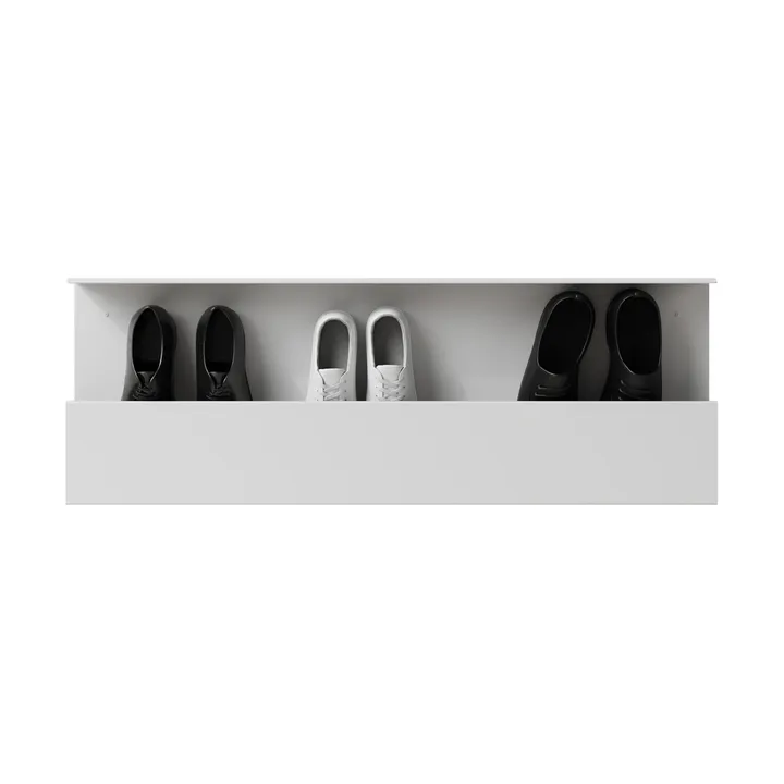 Nichba 신발 선반 - White, 100 cm - Nichba