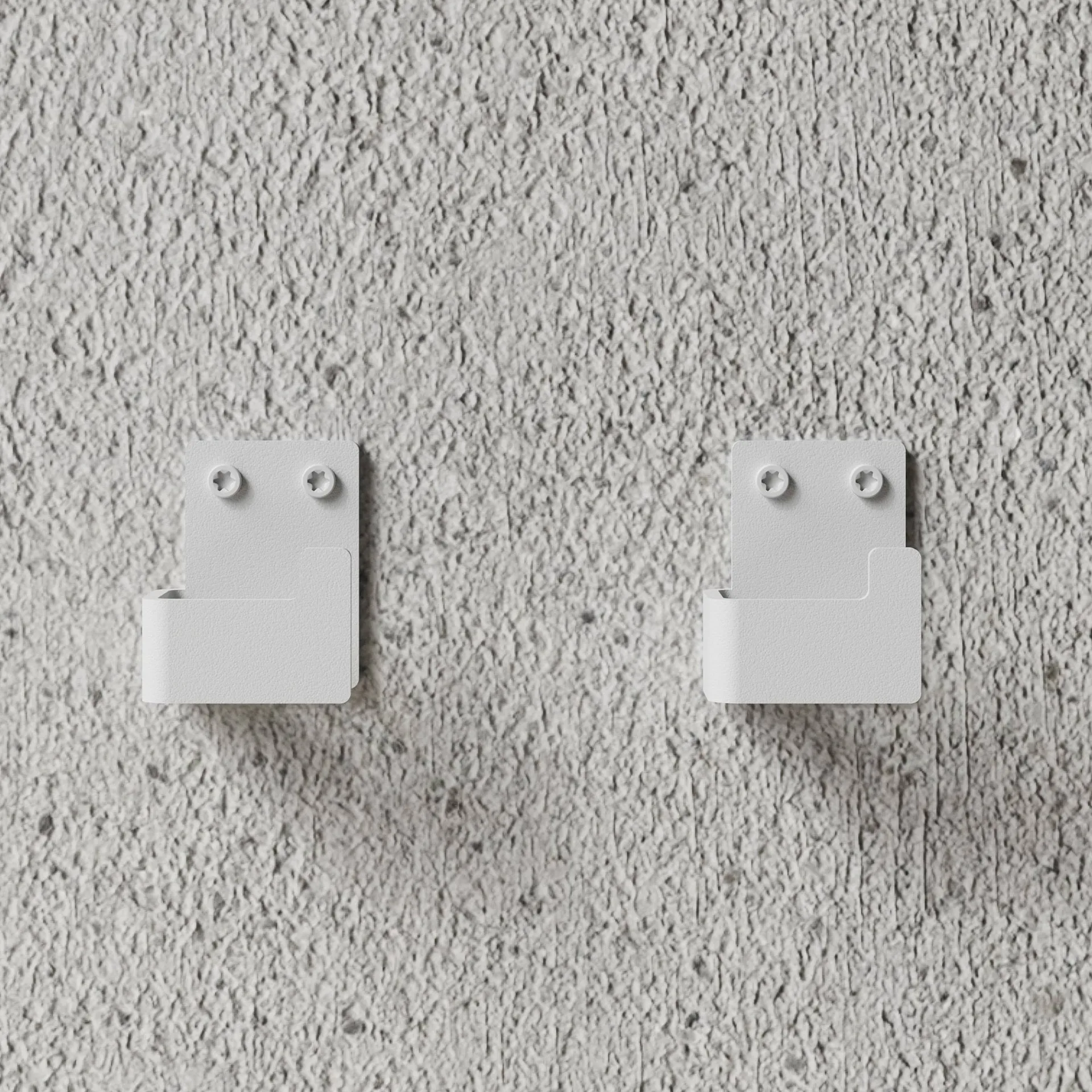 Nichba 타월 훅, White, 2-pack Nichba