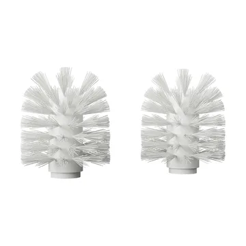 Nichba 변기 브러시 헤드 - White, 2-pack - Nichba