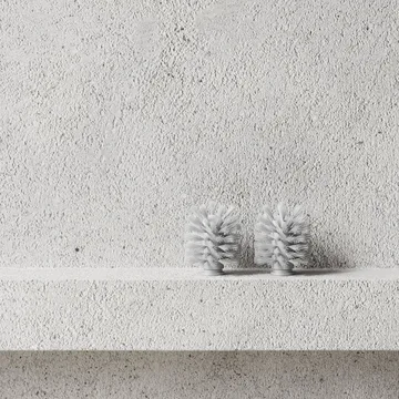 Nichba 변기 브러시 헤드 - White, 2-pack - Nichba