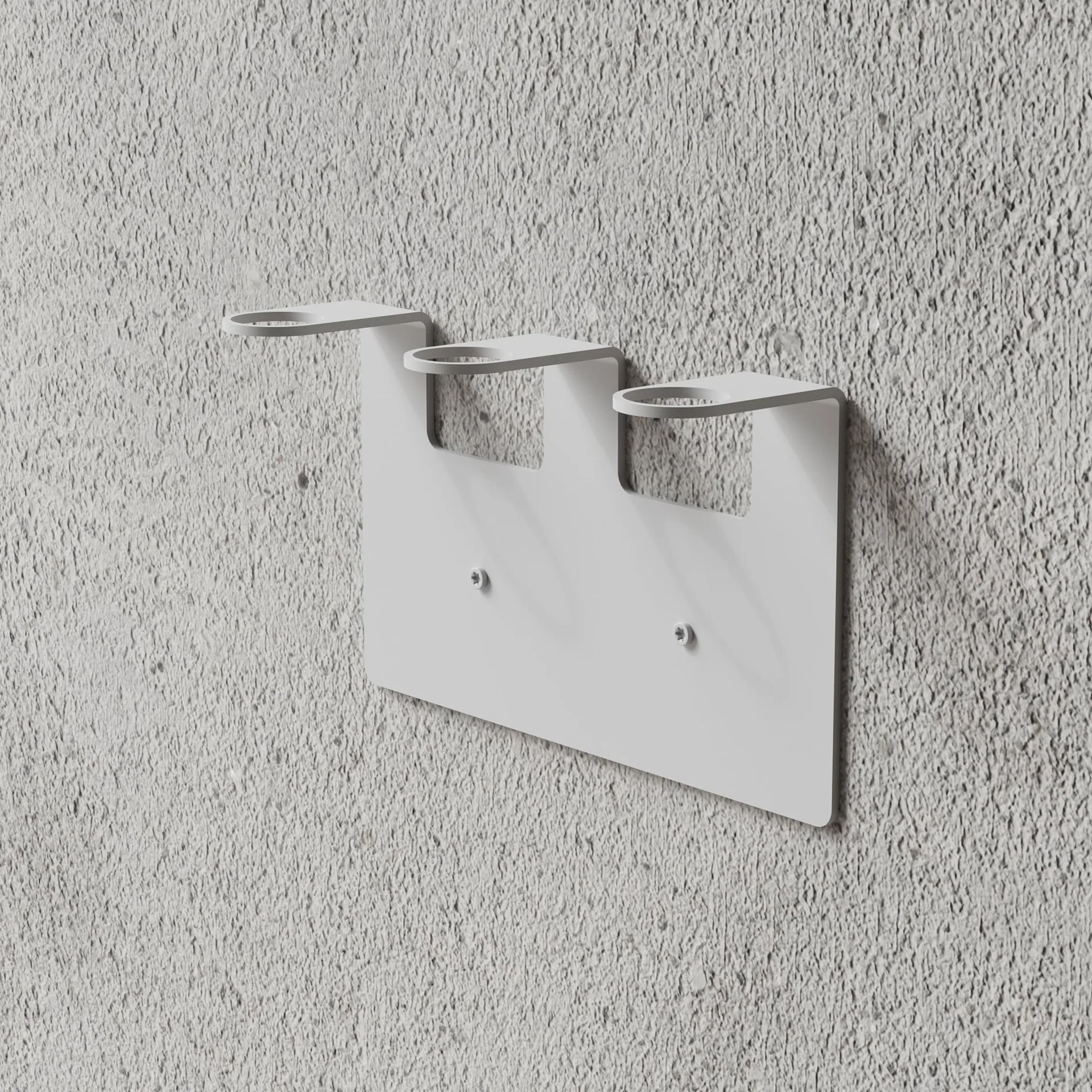 Nichba 비누 홀더, White, triple Nichba