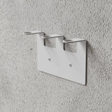 Nichba 비누 홀더 - White, triple - Nichba