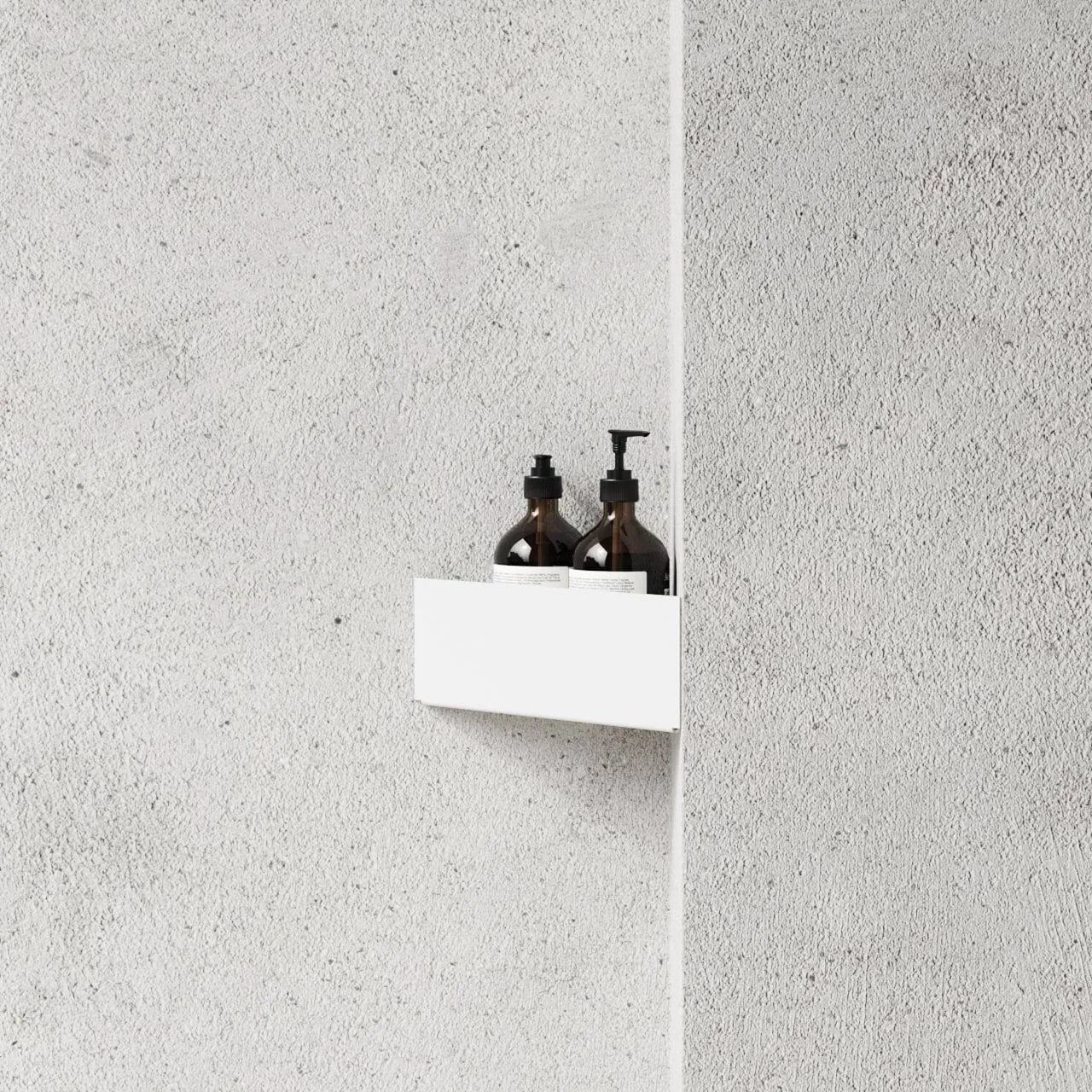 Nichba 샤워 선반, White, 코너 Nichba