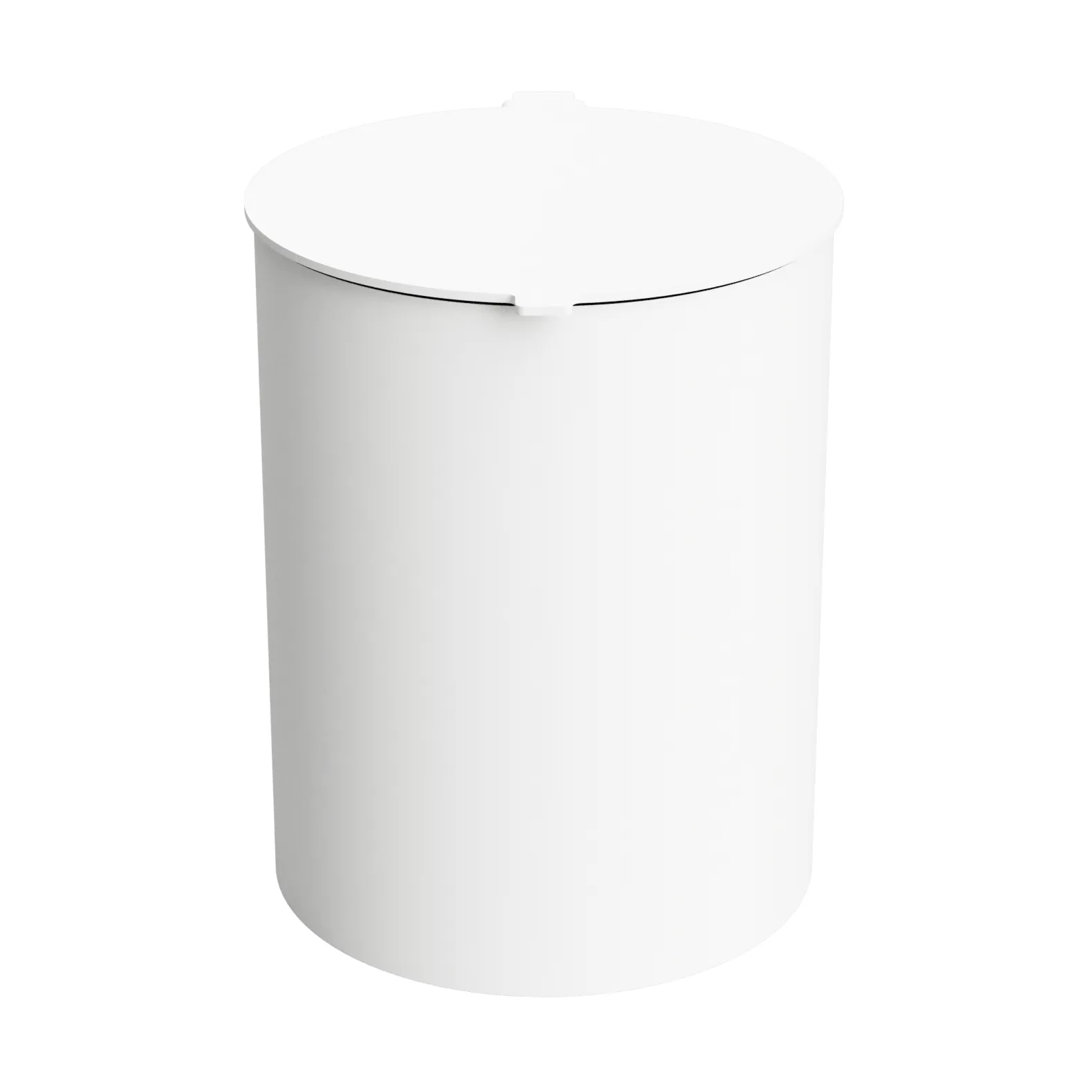 Nichba 욕실 휴지통, White Nichba