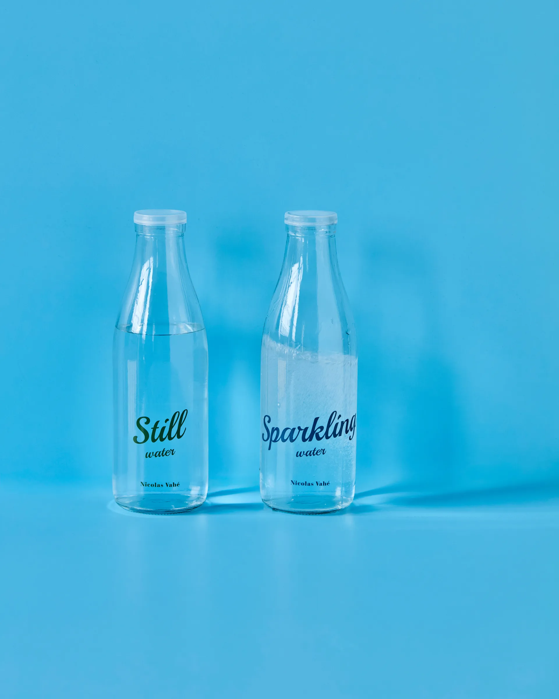 병과 뚜껑 1 L, 2개 세트, Still-Sparkling Nicolas Vahé | 니콜라스 바헤