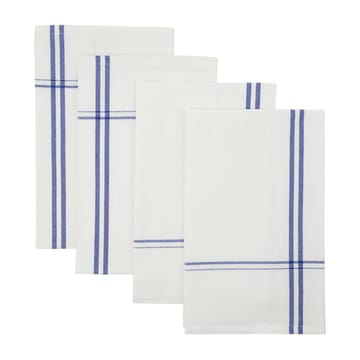 Amow 패브릭 냅킨 32x52 cm 4개 세트 - White-blue - Nicolas Vahé | 니콜라스 바헤