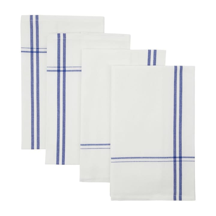 Amow 패브릭 냅킨 32x52 cm 4개 세트, White-blue Nicolas Vahé | 니콜라스 바헤