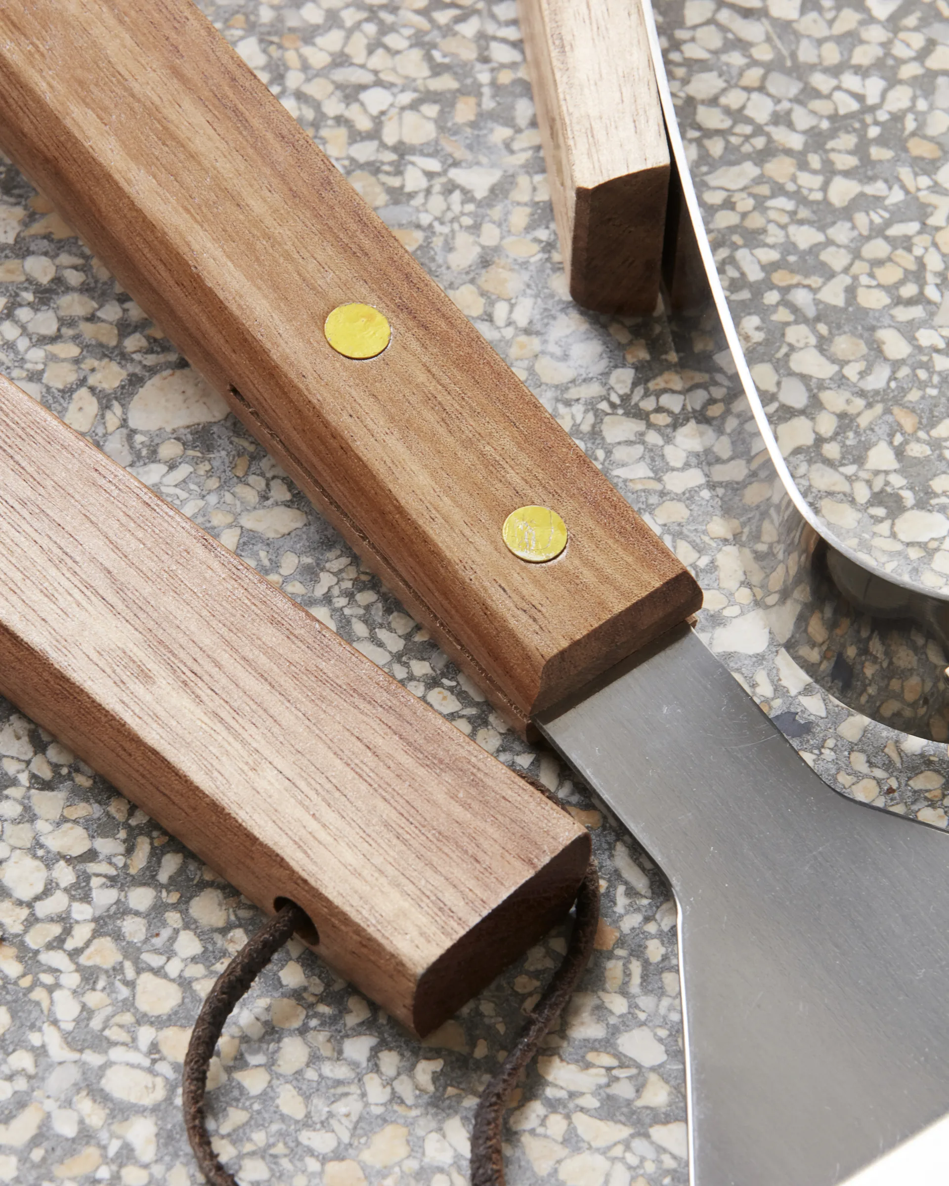 니콜라스 바헤 BBQ 그릴 도구 3개 세트, Stainless steel-acacia Nicolas Vahé | 니콜라스 바헤