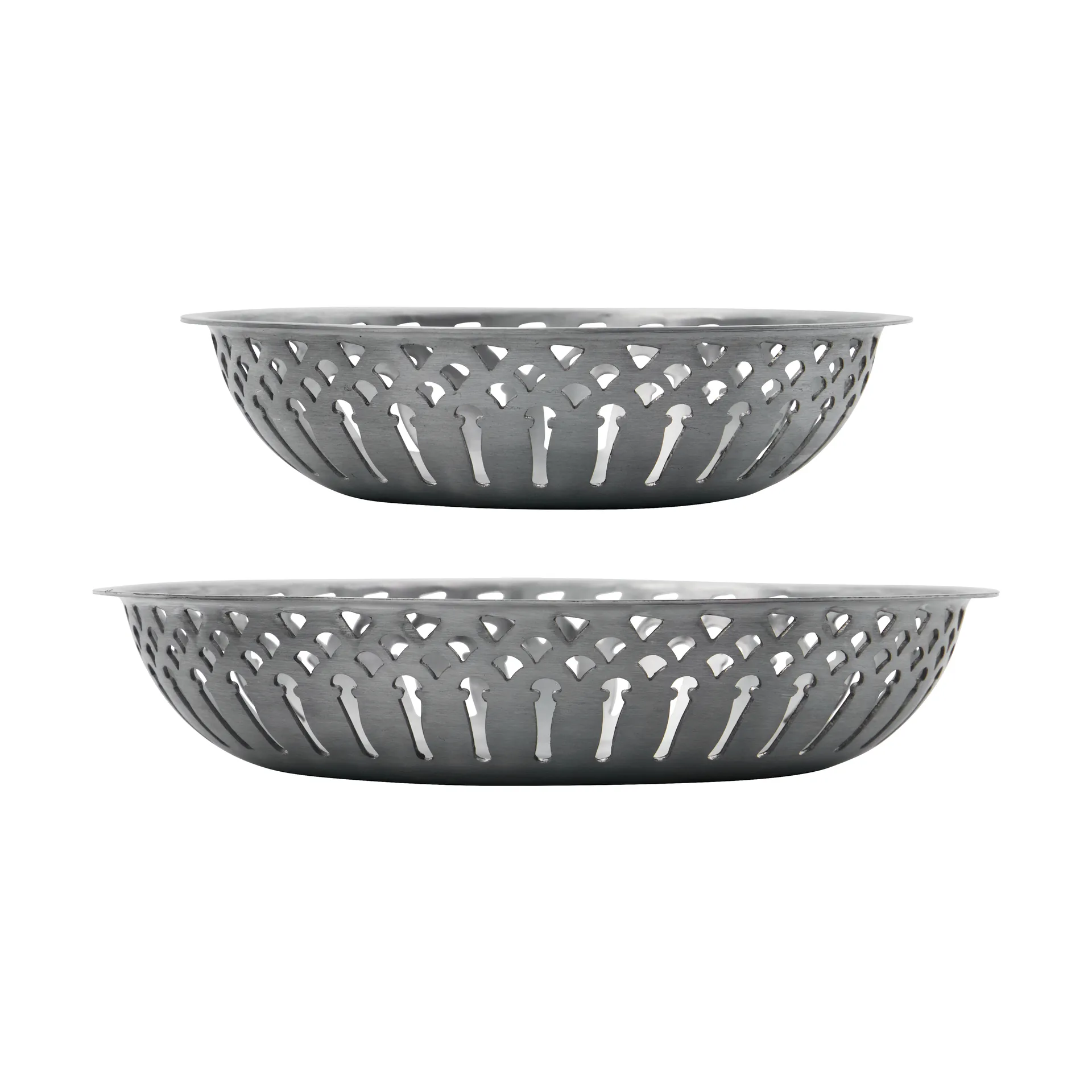 Nicolas Vahé 빵 바구니 2개 세트, Antique silver finish Nicolas Vahé | 니콜라스 바헤