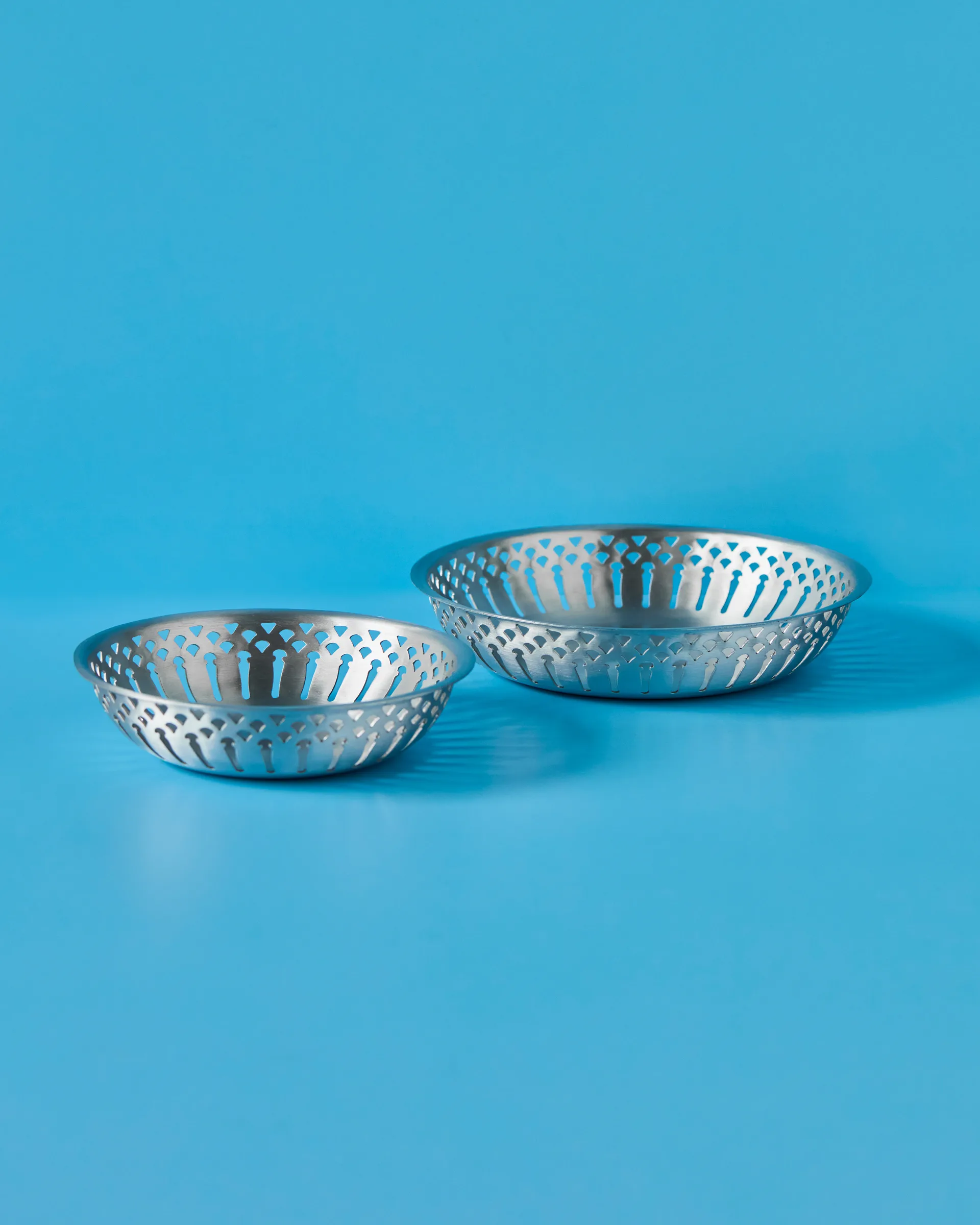 Nicolas Vahé 빵 바구니 2개 세트, Antique silver finish Nicolas Vahé | 니콜라스 바헤