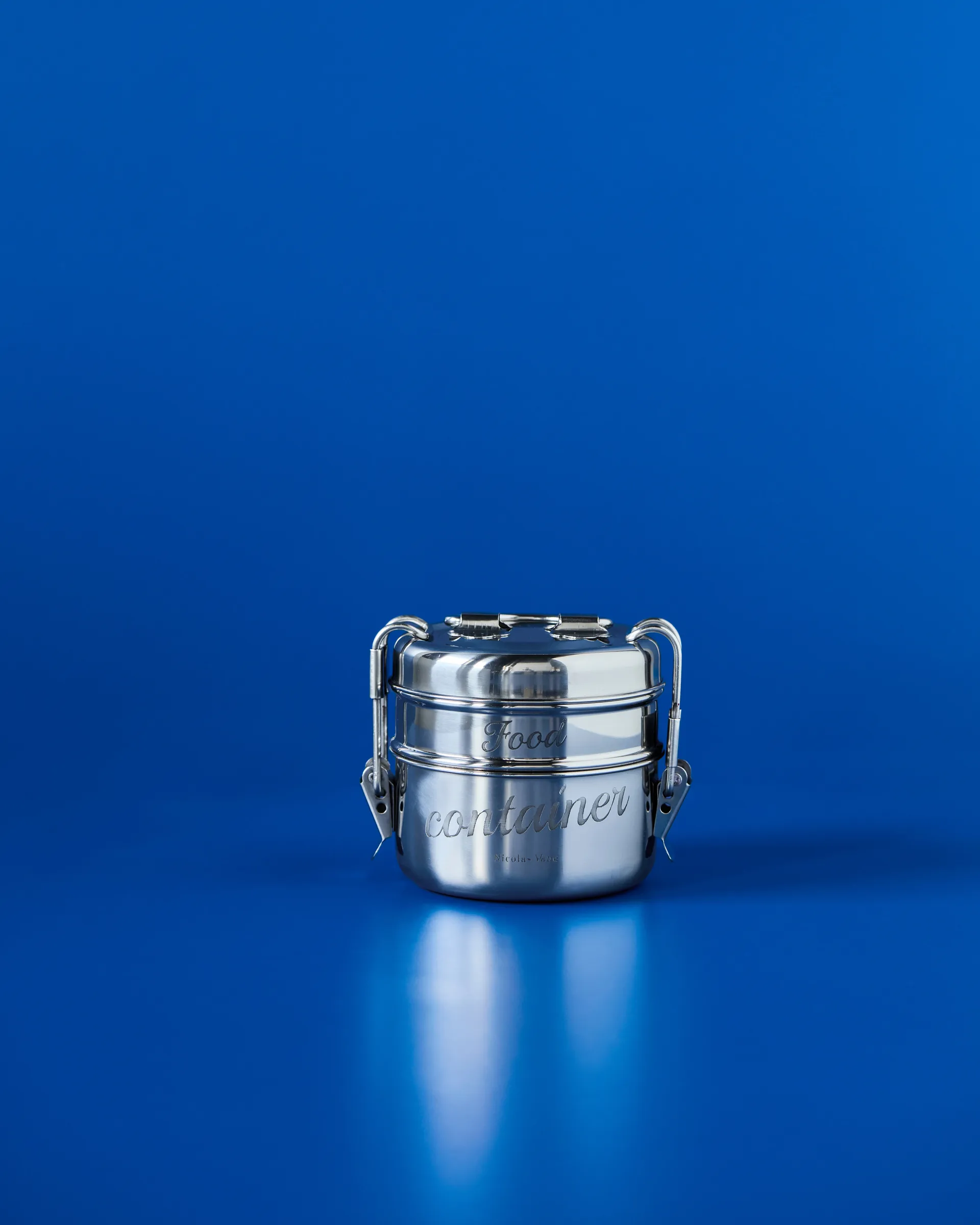 Nicolas Vahé 런치박스 2개 세트, Silver finish, Ø10 cm Nicolas Vahé | 니콜라스 바헤