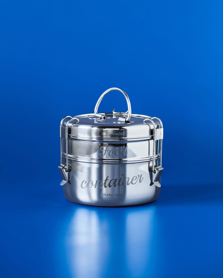 Nicolas Vahé 런치박스 2개 세트, Silver finish, Ø18 cm Nicolas Vahé | 니콜라스 바헤