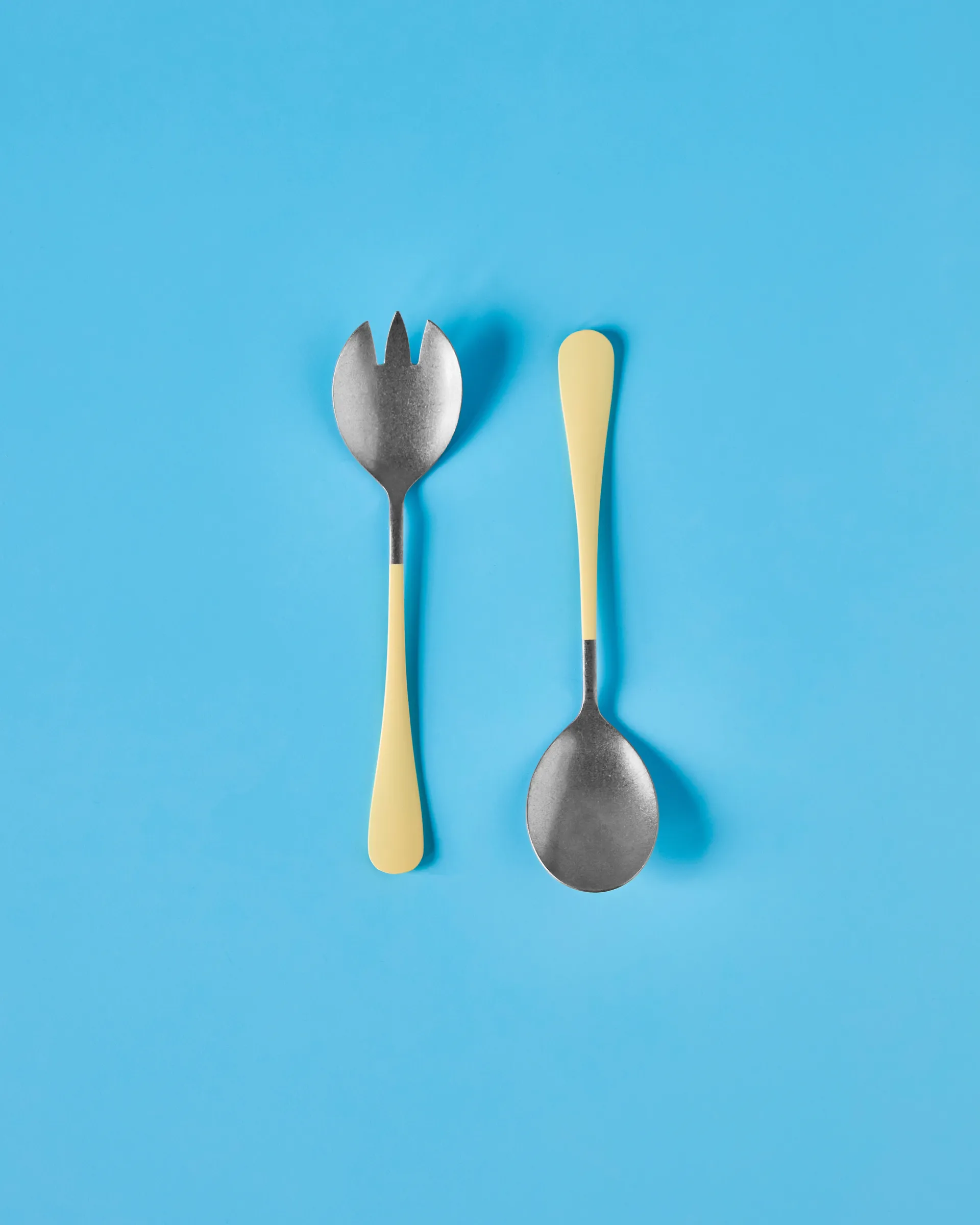 Nicolas Vahé 샐러드 서버 2개 세트, Yellow Nicolas Vahé | 니콜라스 바헤