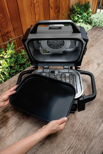 Ninja Woodfire BBQ 플레이트 28x37cm - Black - Ninja | 닌자