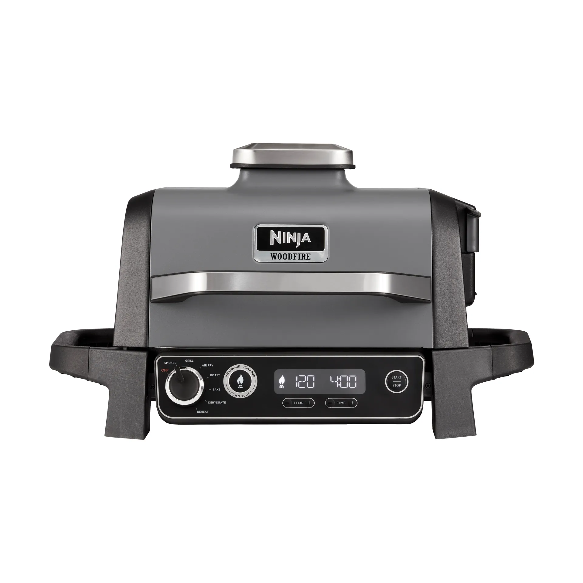 Ninja Woodfire OG701 7-in-1 전기 그릴 46x46cm, Black Ninja | 닌자