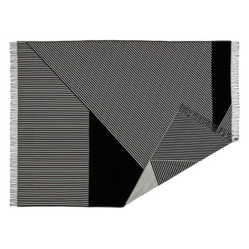 스트라이프 코튼 스로우 130x185 cm - black - NJRD | 니오르