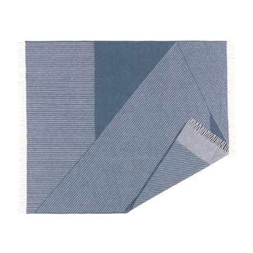 스트라이프 울 스로우 130x185 cm - Blue - NJRD | 니오르