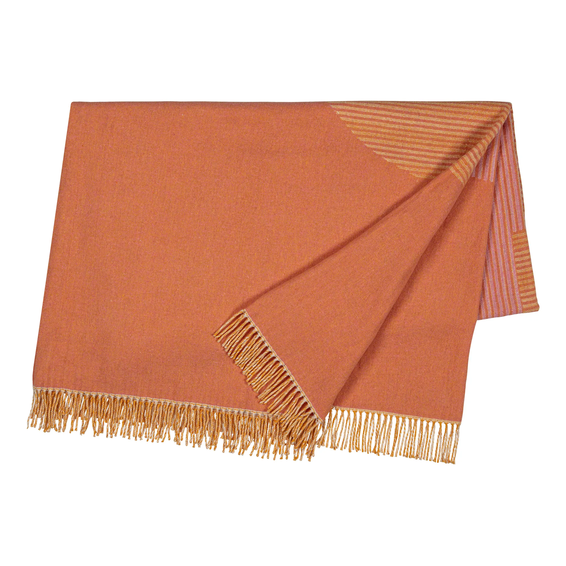 써클 코튼 스로우 130x185 cm, natural white NJRD | 니오르