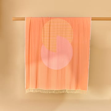 써클 코튼 스로우 130x185 cm - natural white - NJRD | 니오르