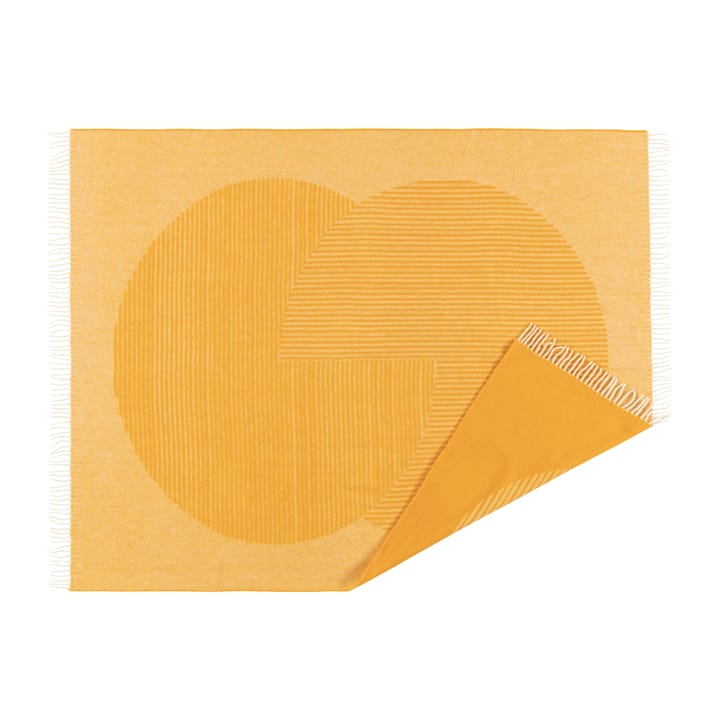 써클 울 스로우 130x185 cm - Yellow - NJRD | 니오르