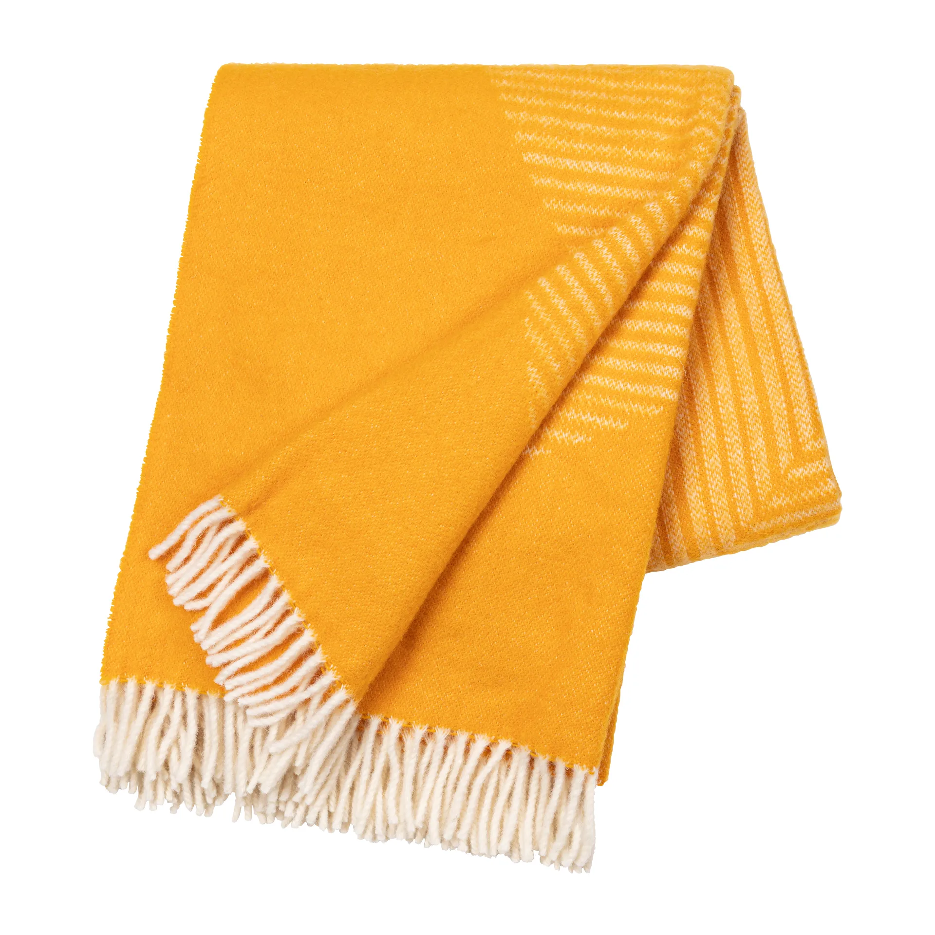 써클 울 스로우 130x185 cm, Yellow NJRD | 니오르