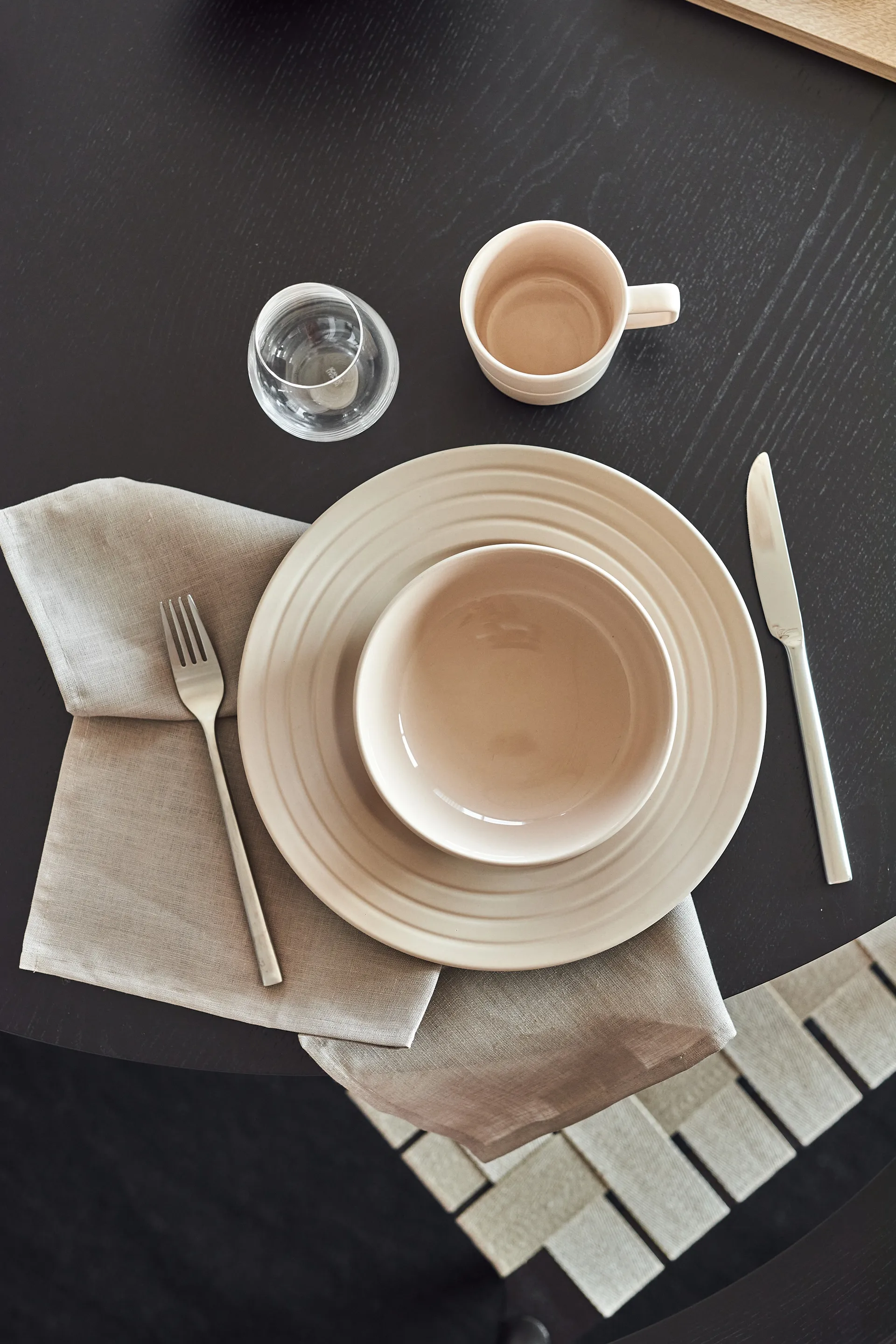 라인즈 보울 Ø16 cm 6개 세트, beige NJRD | 니오르