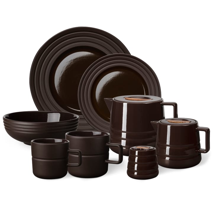 라인즈 보울 Ø16 cm 6개 세트, brown NJRD | 니오르