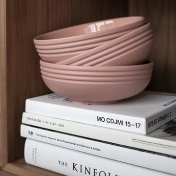 라인즈 보울 Ø16 cm 6개 세트 - pink - NJRD | 니오르