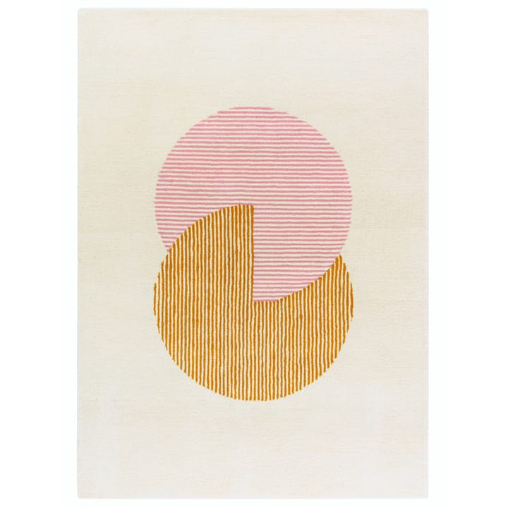 써클 울 러그 핑크 - 200x300 cm - NJRD | 니오르
