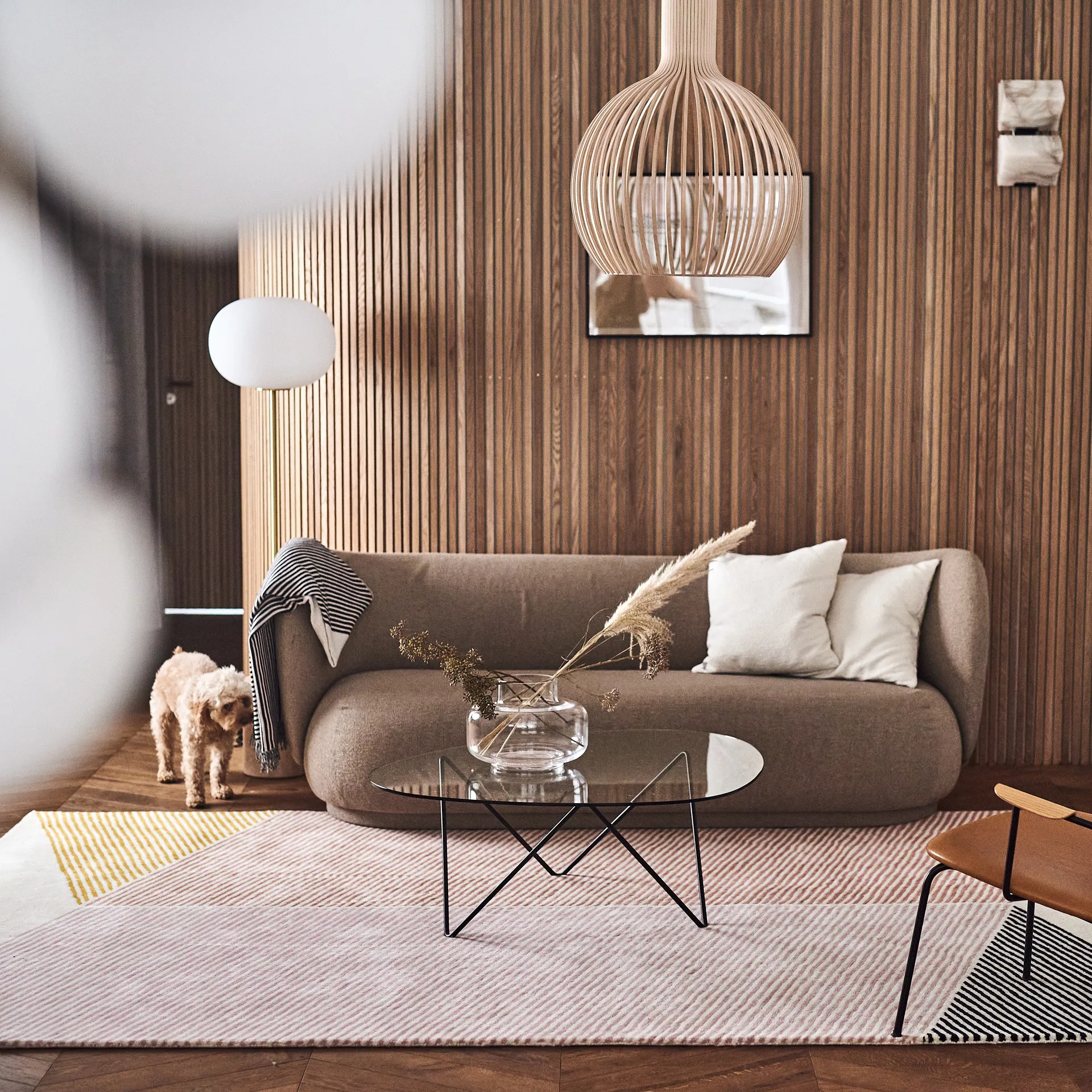 [공효진 러그] 렉탱글 울 러그 핑크, 200x300 cm NJRD | 니오르