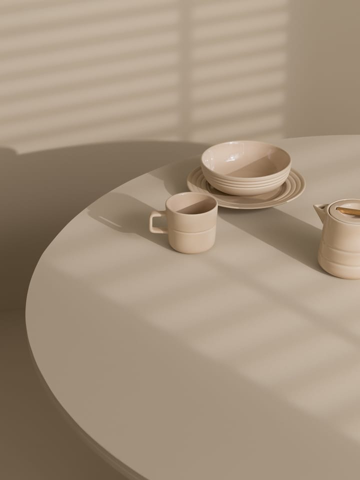 라인즈 사이드 접시 Ø21 cm 6개 세트, beige NJRD | 니오르