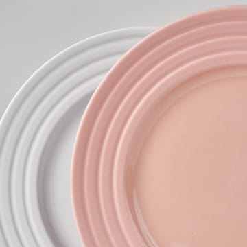 라인즈 사이드 접시 Ø21 cm 6개 세트 - pink - NJRD | 니오르