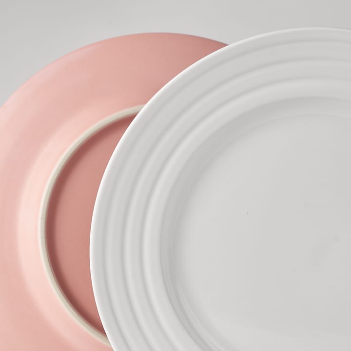 라인즈 사이드 접시 Ø21 cm 6개 세트 - pink - NJRD | 니오르