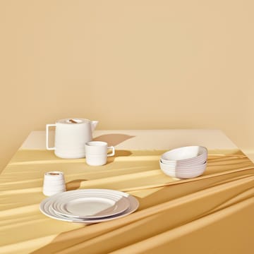 라인즈 사이드 접시 Ø21 cm 6개 세트 - white - NJRD | 니오르