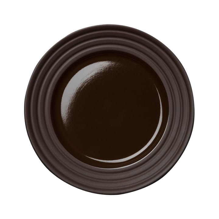 라인즈 사이드 접시 Ø21 cm - brown - NJRD | 니오르