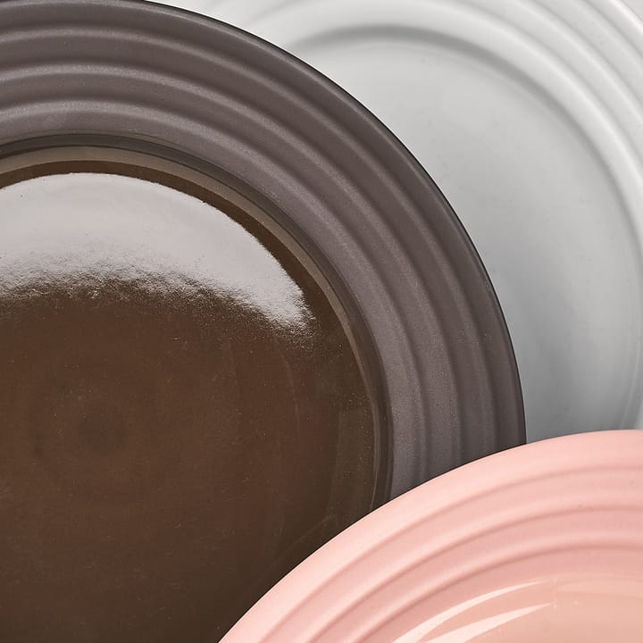 라인즈 사이드 접시 Ø21 cm, brown NJRD | 니오르